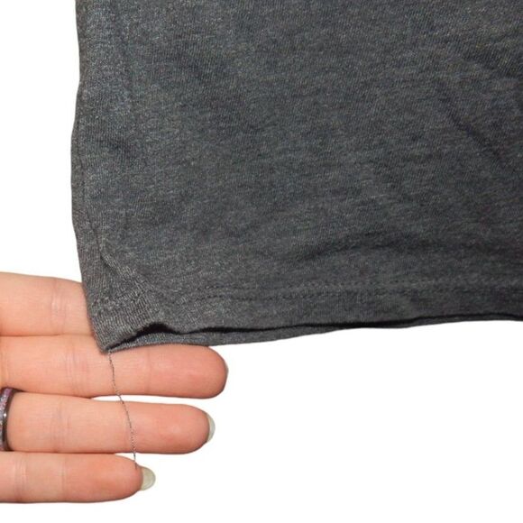 CHILDREN'S PLACE girls medium 7/8 gray gold princess crown graphic t-shirt - Picture 5 of 6